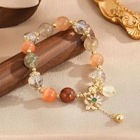 Simple Style Flower Copper Beaded Bracelets main image 3