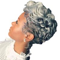 Women's Punk Carnival High Temperature Wire Short Curly Hair Wigs main image 2