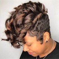 Women's Punk Carnival High Temperature Wire Short Curly Hair Wigs sku image 10