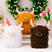 Cute Cattle Cloth Plush Family Gathering Ornaments main image 1