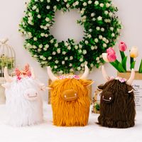 Cute Cattle Cloth Plush Family Gathering Ornaments main image 4