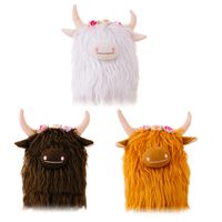 Cute Cattle Cloth Plush Family Gathering Ornaments main image 3