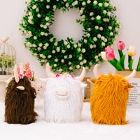 Cute Cattle Cloth Plush Family Gathering Ornaments main image 2