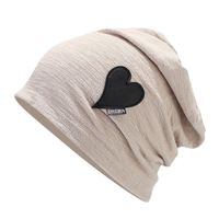 Women's Elegant Simple Style Letter Heart Shape Beanie Hat main image 2