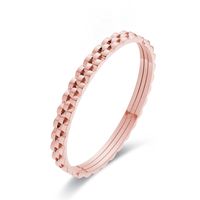 Lady Solid Color Stainless Steel Bangle In Bulk main image 5