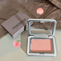 Casual Solid Color Plastic Blusher main image 2