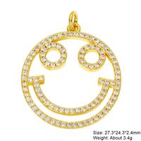 Casual Elegant Classic Style Cross Copper Plating Inlay Zircon 18k Gold Plated White Gold Plated Charms sku image 14