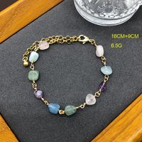 Wholesale Jewelry Retro Geometric Alloy Plating Bracelets Necklace sku image 1