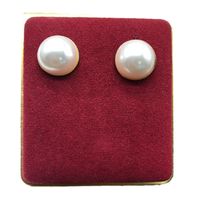 Wholesale Jewelry Retro Solid Color Imitation Pearl Alloy Plating Earrings Necklace main image 2