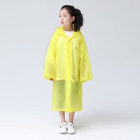 Thickened Schoolbag Children Raincoat Spot Eva Fashion Outdoor Travel Student Raincoat Poncho Factory Direct Sales main image 5