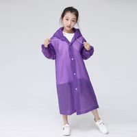 Thickened Schoolbag Children Raincoat Spot Eva Fashion Outdoor Travel Student Raincoat Poncho Factory Direct Sales sku image 5