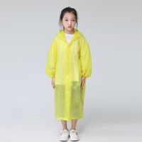 Thickened Schoolbag Children Raincoat Spot Eva Fashion Outdoor Travel Student Raincoat Poncho Factory Direct Sales sku image 4