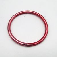 Modern Style Solid Color Plastic Unisex Wristband sku image 15