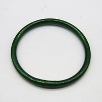 Modern Style Solid Color Plastic Unisex Wristband sku image 22