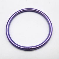 Modern Style Solid Color Plastic Unisex Wristband sku image 12