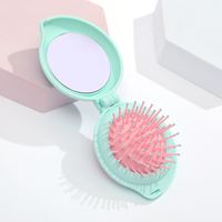 Cute Simple Style Solid Color Abs Hair Combs sku image 2