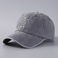 Unisex Commute Tortoise Printing Curved Eaves Baseball Cap sku image 5