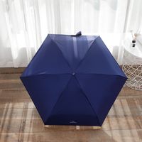 Paraguas Simple De Color Sólido Con Protección Uv main image 5
