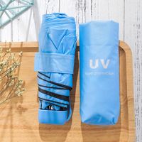 Simple Uv Protection Solid Color Umbrella sku image 10