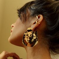 1 Piece Streetwear Irregular Plating Copper Ear Cuffs main image 5