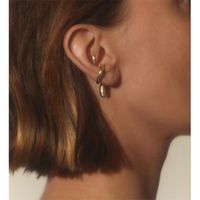 1 Piece Novelty Irregular Plating Copper Ear Cuffs main image 6