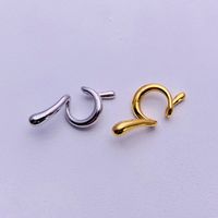 1 Piece Novelty Irregular Plating Copper Ear Cuffs main image 3