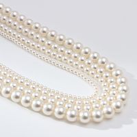 Simple Style Round Artificial Pearl Beaded Women's Necklace main image 4
