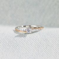 Basic Simple Style Geometric Sterling Silver Plating Inlay Zircon Rings main image 1