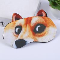 Masque Pour Les Yeux Dormant Nouveau Creative Mignon 3d Masque Pour Les Yeux Glace Eyeshade Cartoon Animal Ombrage Masque Pour Les Yeux En Stock De Gros sku image 6