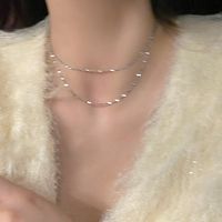 Fashion Geometric Glass Beaded Women's Necklace sku image 4