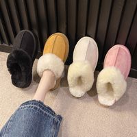 Women's Casual Solid Color Round Toe Cotton Shoes main image 2