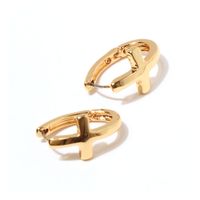 1 Pair Simple Style Solid Color Asymmetrical Inlay Alloy Rhinestones Earrings sku image 4