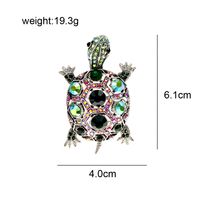 Cute Animal Alloy Inlay Artificial Gemstones Unisex Brooches 1 Piece sku image 2