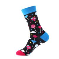 Unisex Einfacher Stil Geometrisch Baumwolle Crew Socken Ein Paar sku image 35