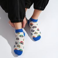 Unisex Simple Style Geometric Cotton Ankle Socks A Pair main image 4