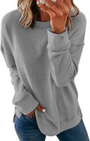 Women's Hoodie Long Sleeve Hoodies & Sweatshirts Casual Solid Color main image 4