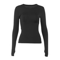 Women's T-shirt Long Sleeve T-shirts Basic Solid Color main image 3