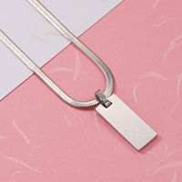 Stainless Steel 18K Gold Plated Streetwear Plating Geometric None Pendant Necklace main image 2