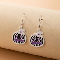 Cross-border  New Halloween Earrings Cartoon Funny Fun Multi-element Holiday Earrings Earrings sku image 27