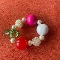 Mode Geometrisch Aryl Legierung Inlay Künstliche Perlen Armbänder sku image 3