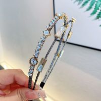 Classic Style Solid Color Rhinestone Hair Band main image 4