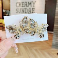 Sweet Butterfly Artificial Crystal Hair Clip sku image 5