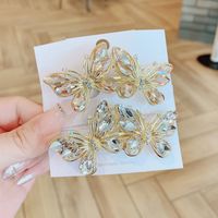 Sweet Butterfly Artificial Crystal Hair Clip main image 3