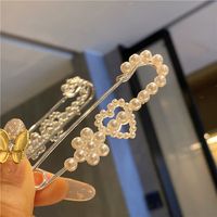 Estilo Simple Flor Metal Embutido Perlas Artificiales Diamante Artificial Mujeres Broches sku image 21
