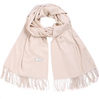 Women's Simple Style Tassel Solid Color Imitation Cashmere Scarf sku image 30