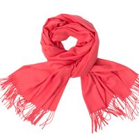Women's Simple Style Tassel Solid Color Imitation Cashmere Scarf sku image 11