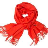 Women's Simple Style Tassel Solid Color Imitation Cashmere Scarf sku image 27
