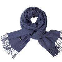 Women's Simple Style Tassel Solid Color Imitation Cashmere Scarf sku image 16