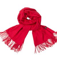 Women's Simple Style Tassel Solid Color Imitation Cashmere Scarf sku image 12