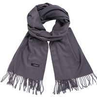 Women's Simple Style Tassel Solid Color Imitation Cashmere Scarf sku image 32